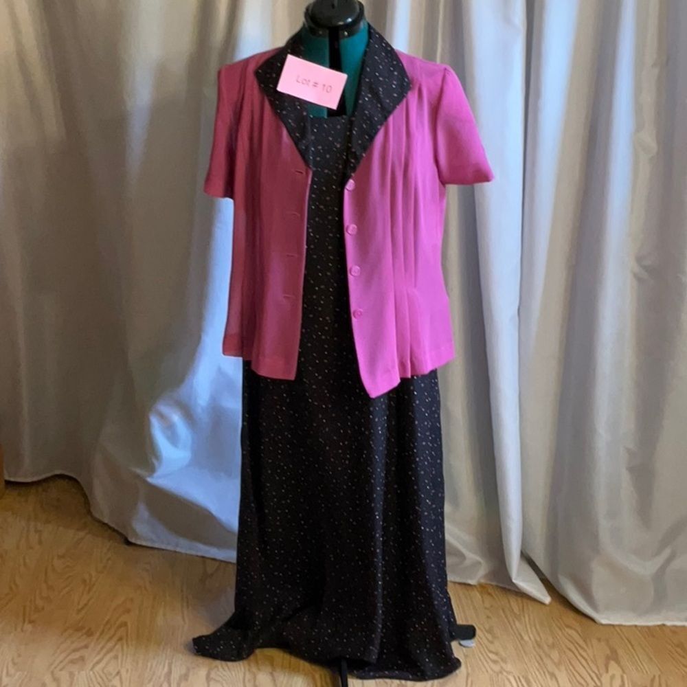 NWT 2 piece set with dress & short sleeved top in size 16 by DANNY & NICOLE